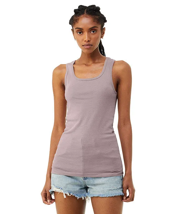 1081 - Bella   Canvas Ladies Micro Ribbed Tank Top