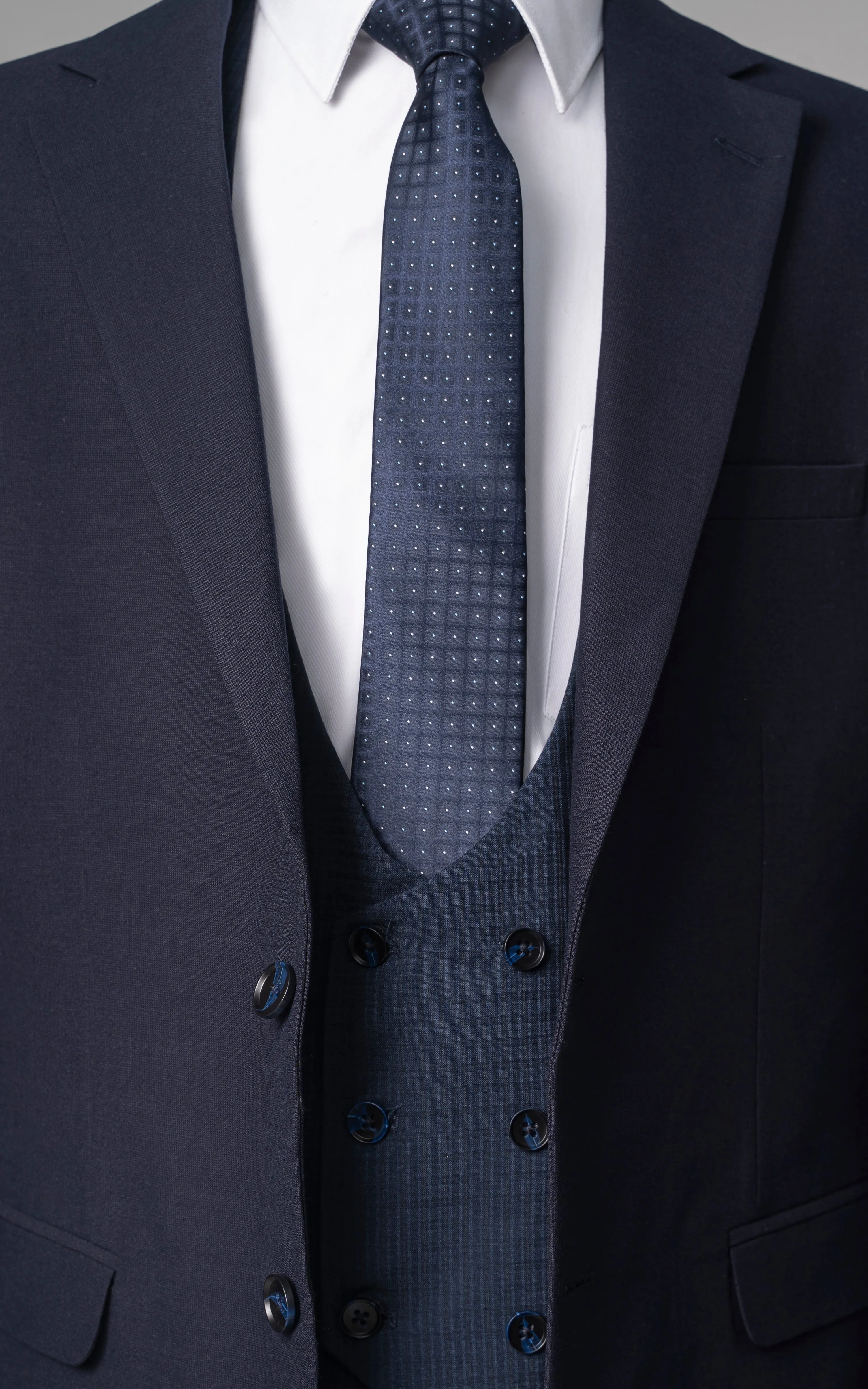 3 PIECE SUIT NAVY