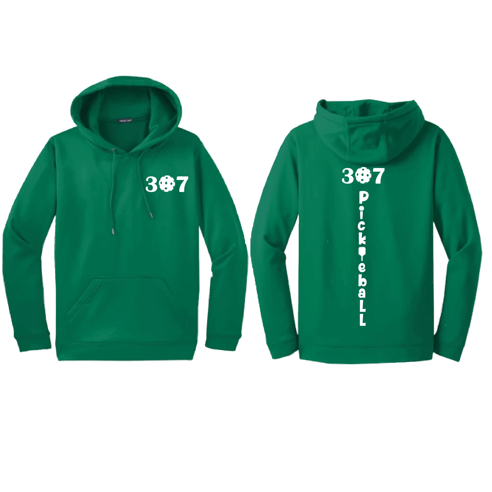 307 Wyoming Pickleball Club | Unisex Hoodie Pickleball Sweatshirt | 50% Cotton 50% Polyester