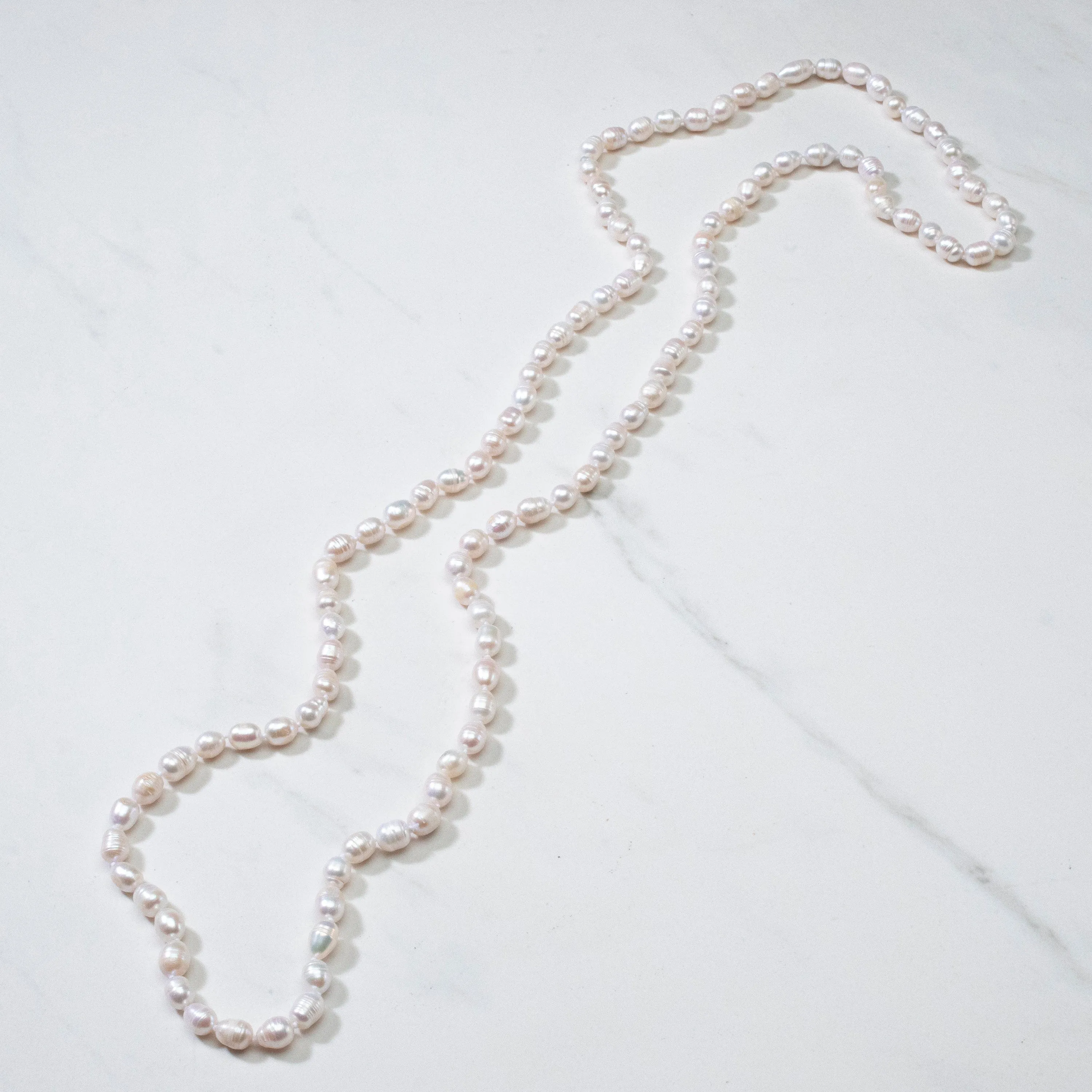 54 Genuine Cultured Freshwater 10mm-12mm Necklace