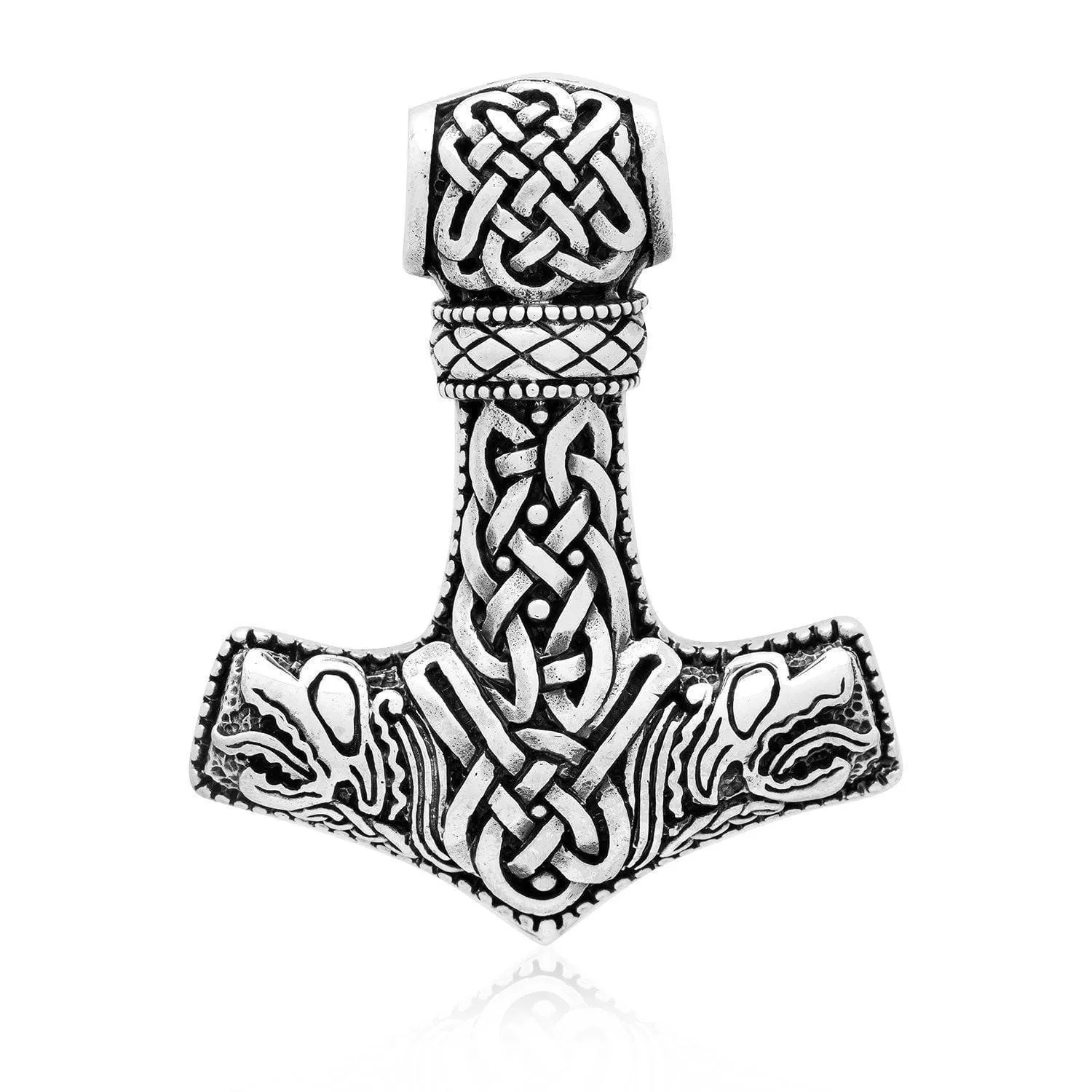 925 Sterling Silver Mjolnir Pendant