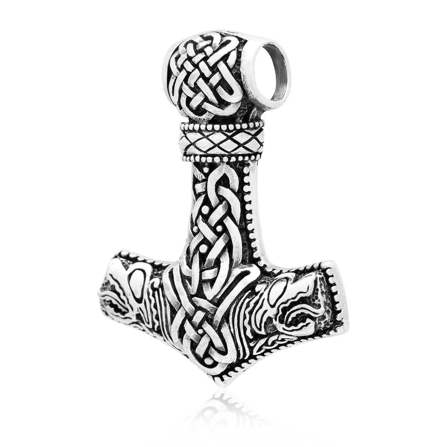 925 Sterling Silver Mjolnir Pendant