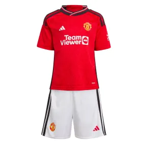 adidas Kids Manchester United 2023/24 Home Minikit College Red/Black