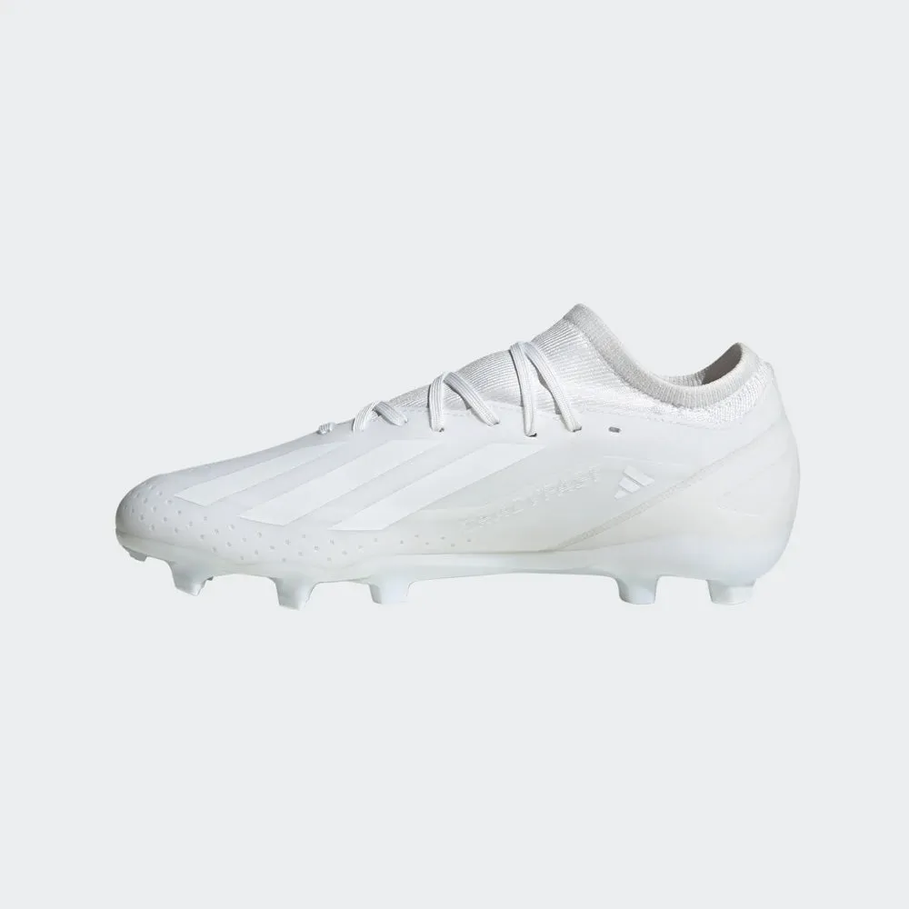 Adidas X Crazyfast.3 FG Football Boots (White/White/White)