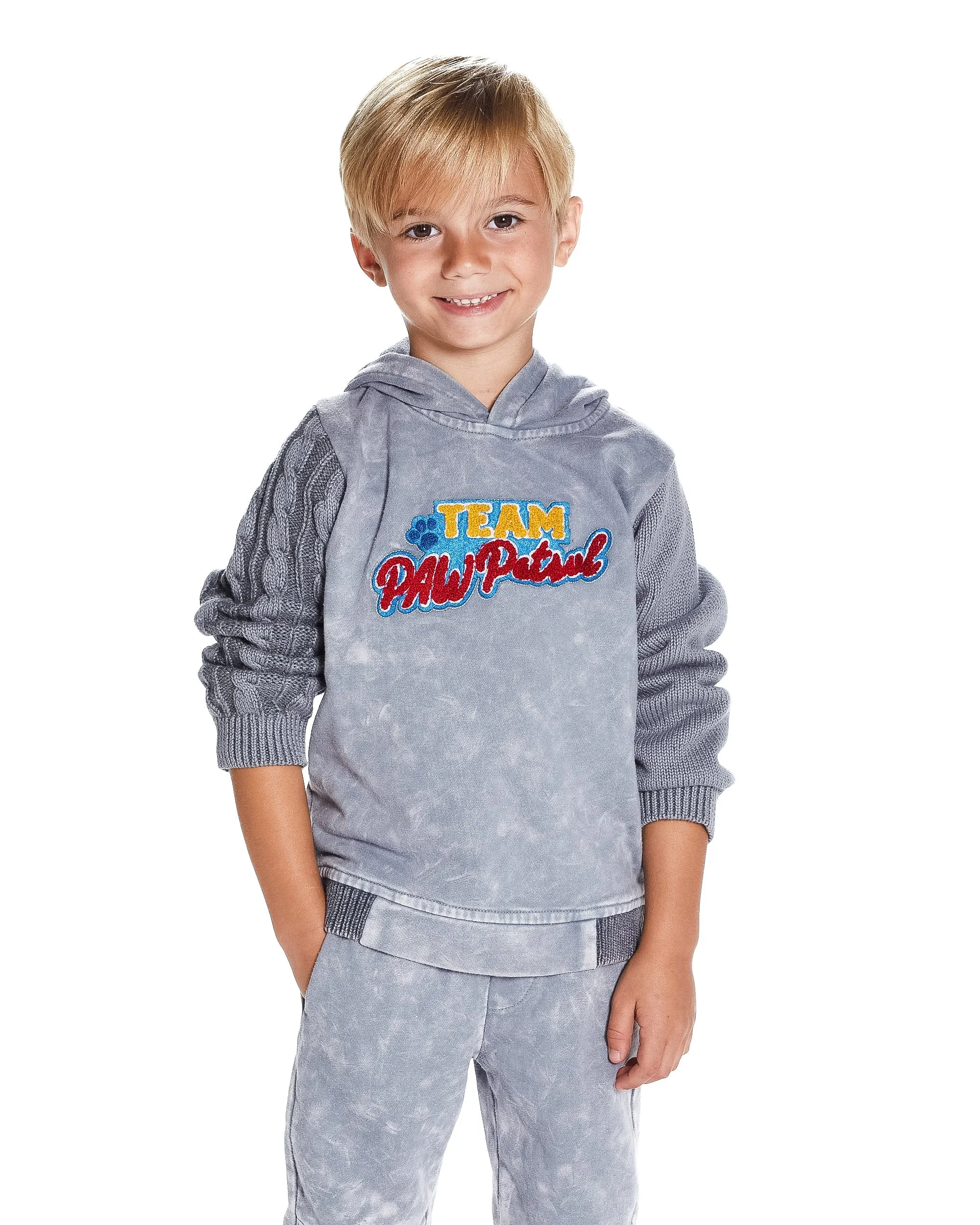 Andy & Evan x PAW Patrol | Grey Sweat Set