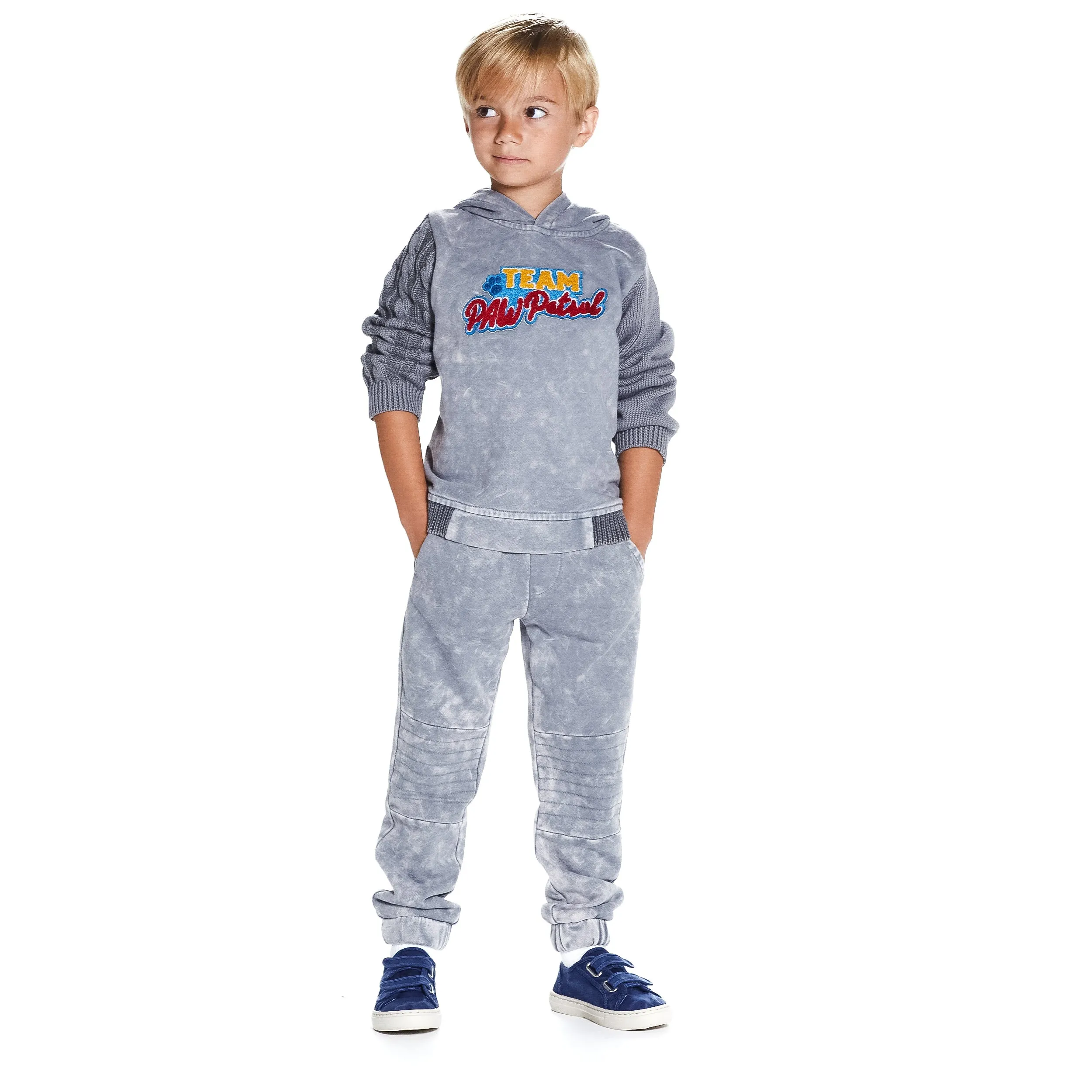 Andy & Evan x PAW Patrol | Grey Sweat Set