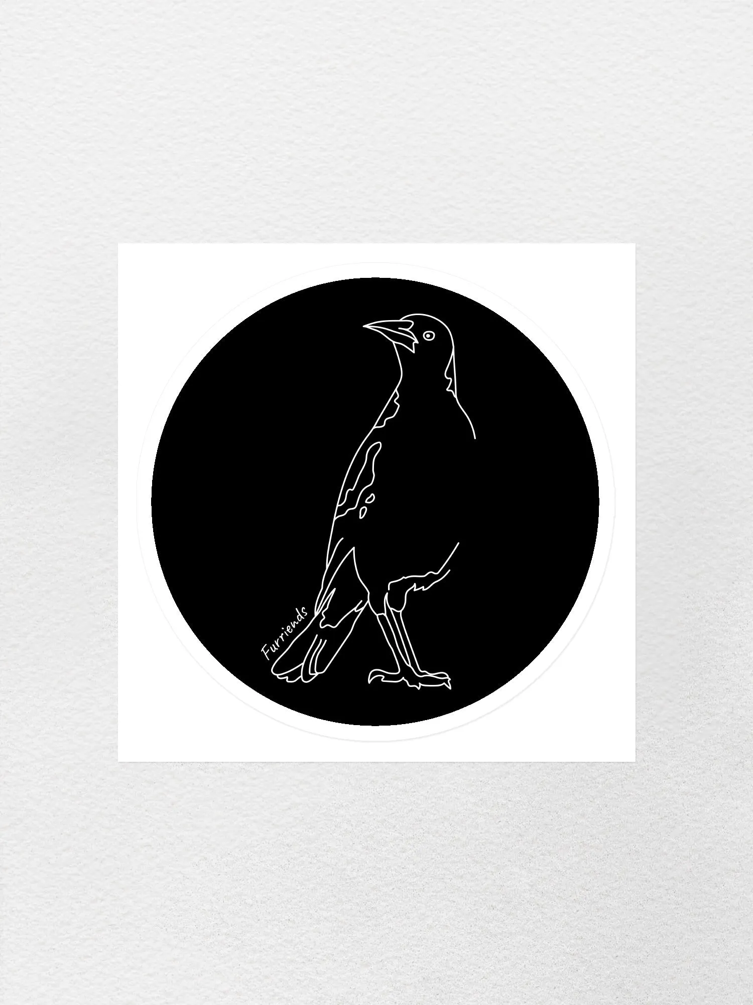 Australian Magpie Sticker