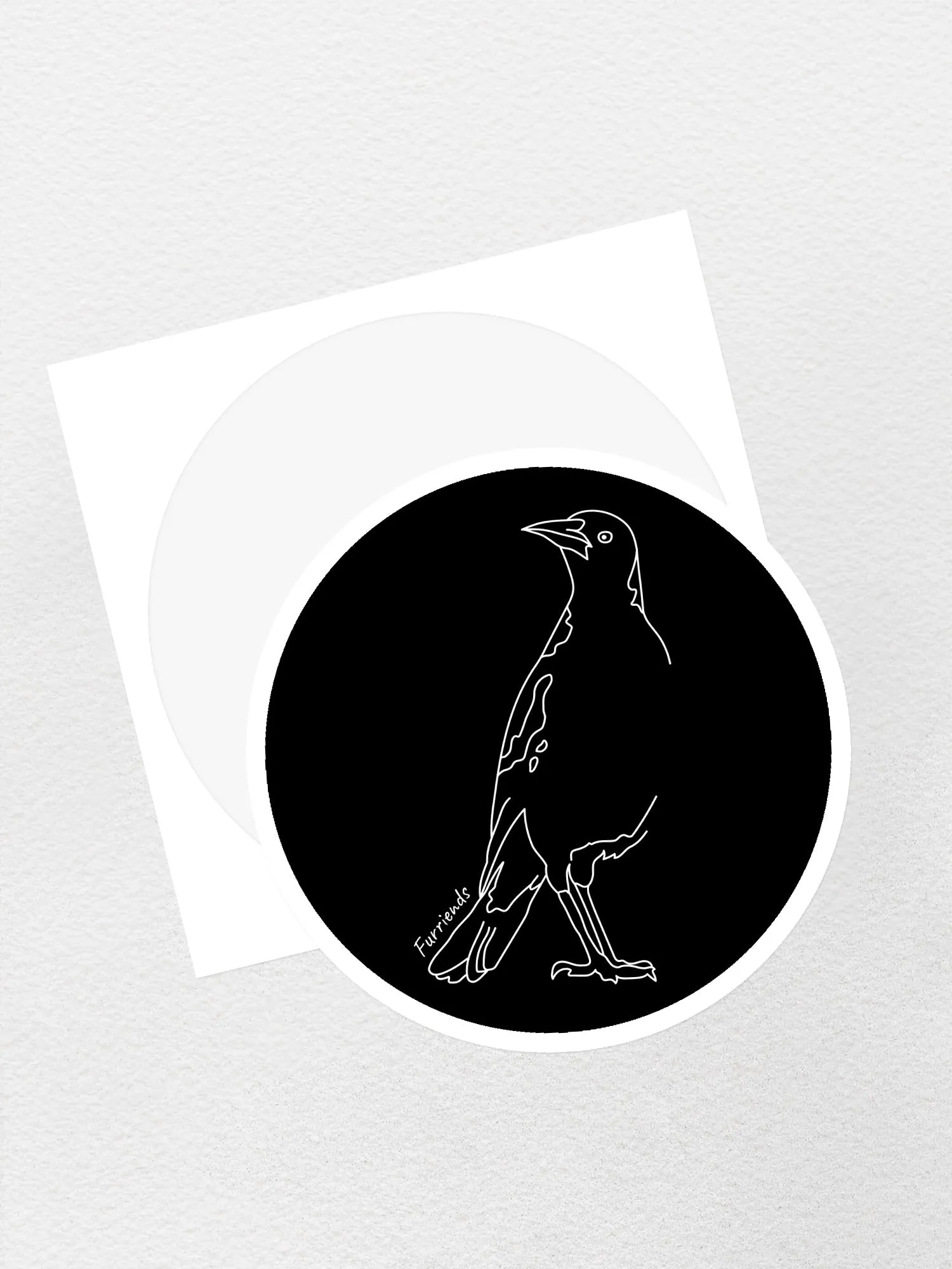 Australian Magpie Sticker