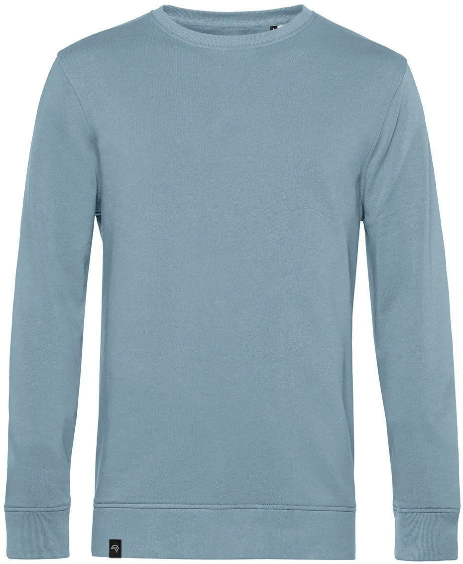 BAC U31B ― Weiches Unisex Bio-Baumwolle Sweatshirt - Fog Blau