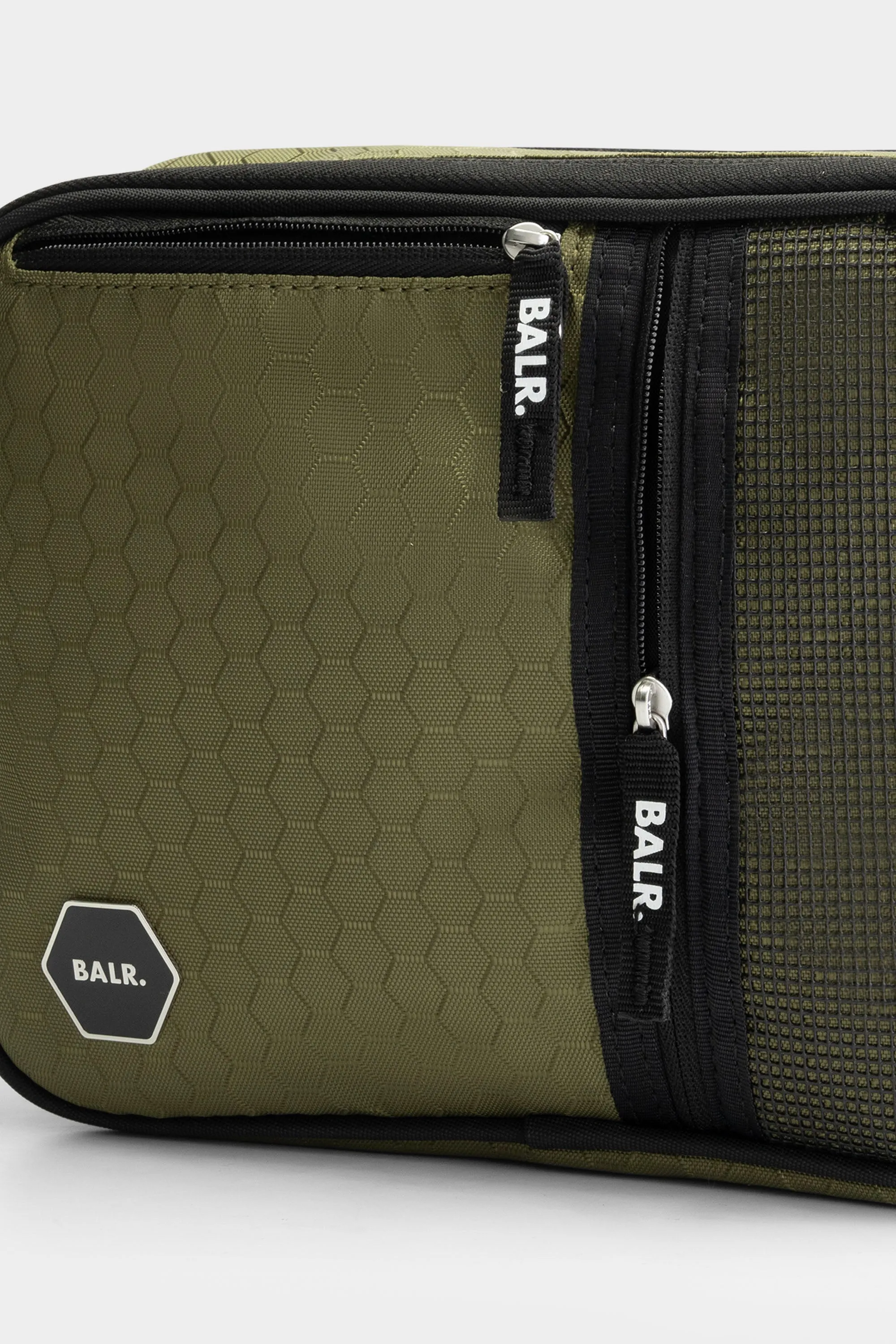 BALR. Hexagon Shoulder Bag Sphagnum