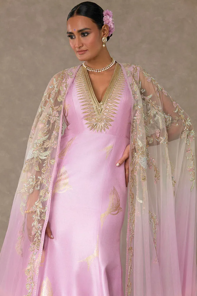 Barfi Pink 'Son-Chidiya' Gown Set