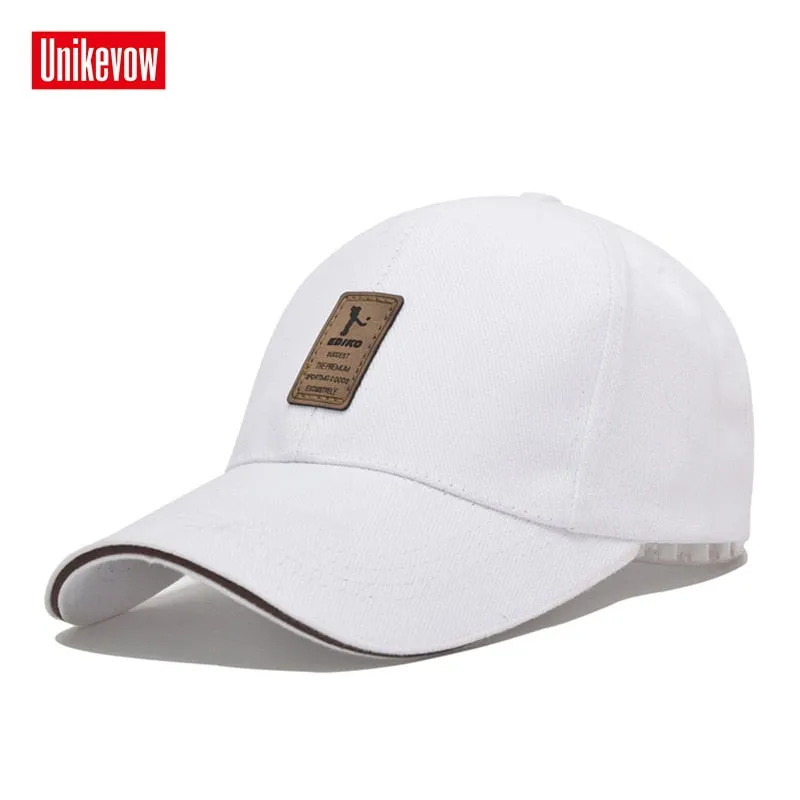 Baseball Cap Men's Adjustable Cap Casual leisure hats Solid Color