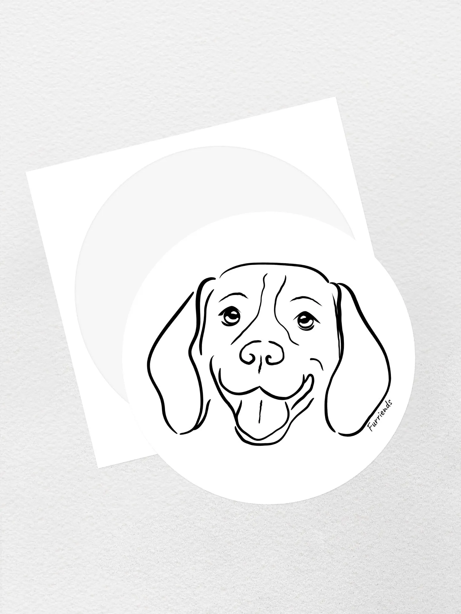 Beagle Sticker