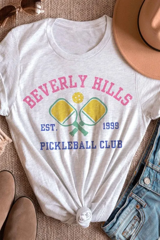 Beverly Hills Club Pickleball Tee