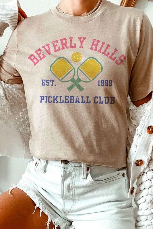 Beverly Hills Club Pickleball Tee