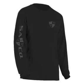 Blackout Long Sleeve Cotton | Small Shield