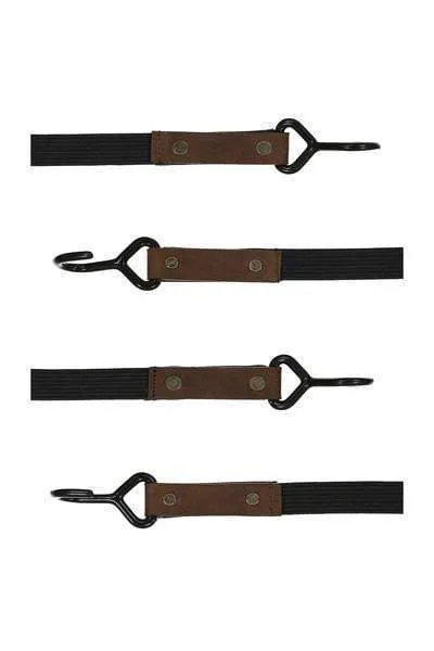 Bungee Straps, Brown