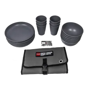 CAOS Camp Cutlery & Tableware (6 person)