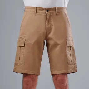 CARGO BERMUDA SHORTS - BEIGE