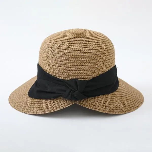 Casual Elegent Straw Brim Beach Sun Hat 31716615C