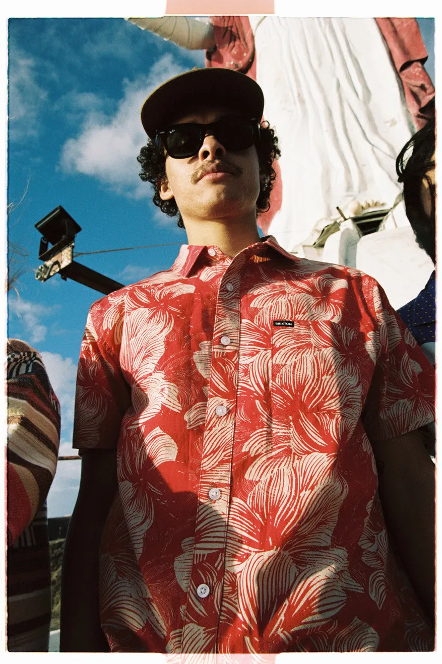 Charter Print S/S Woven Shirt - Casa Red/Oatmilk Floral