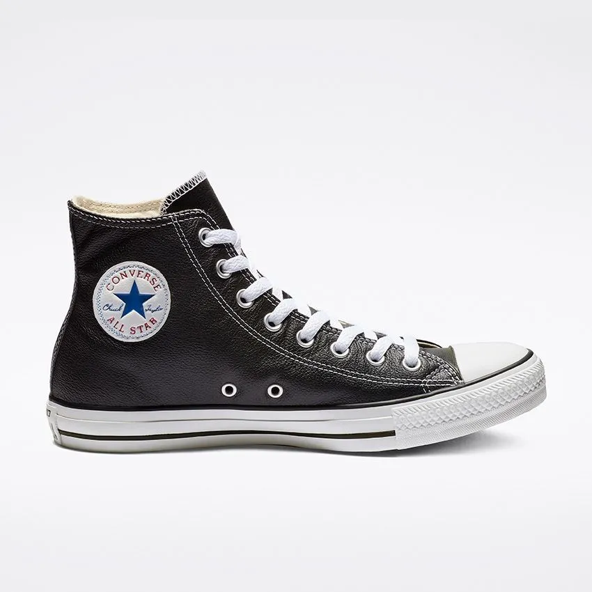 Converse -Chuck Taylor All Star Leather High Top Black/White 132170C