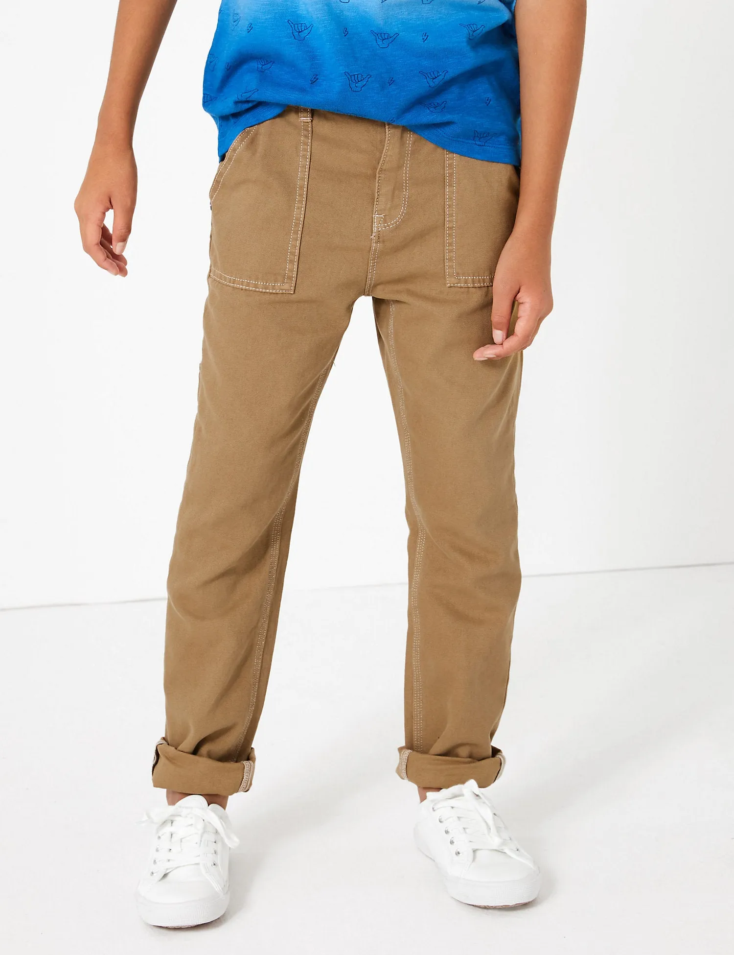 Cotton Carpenter Trousers