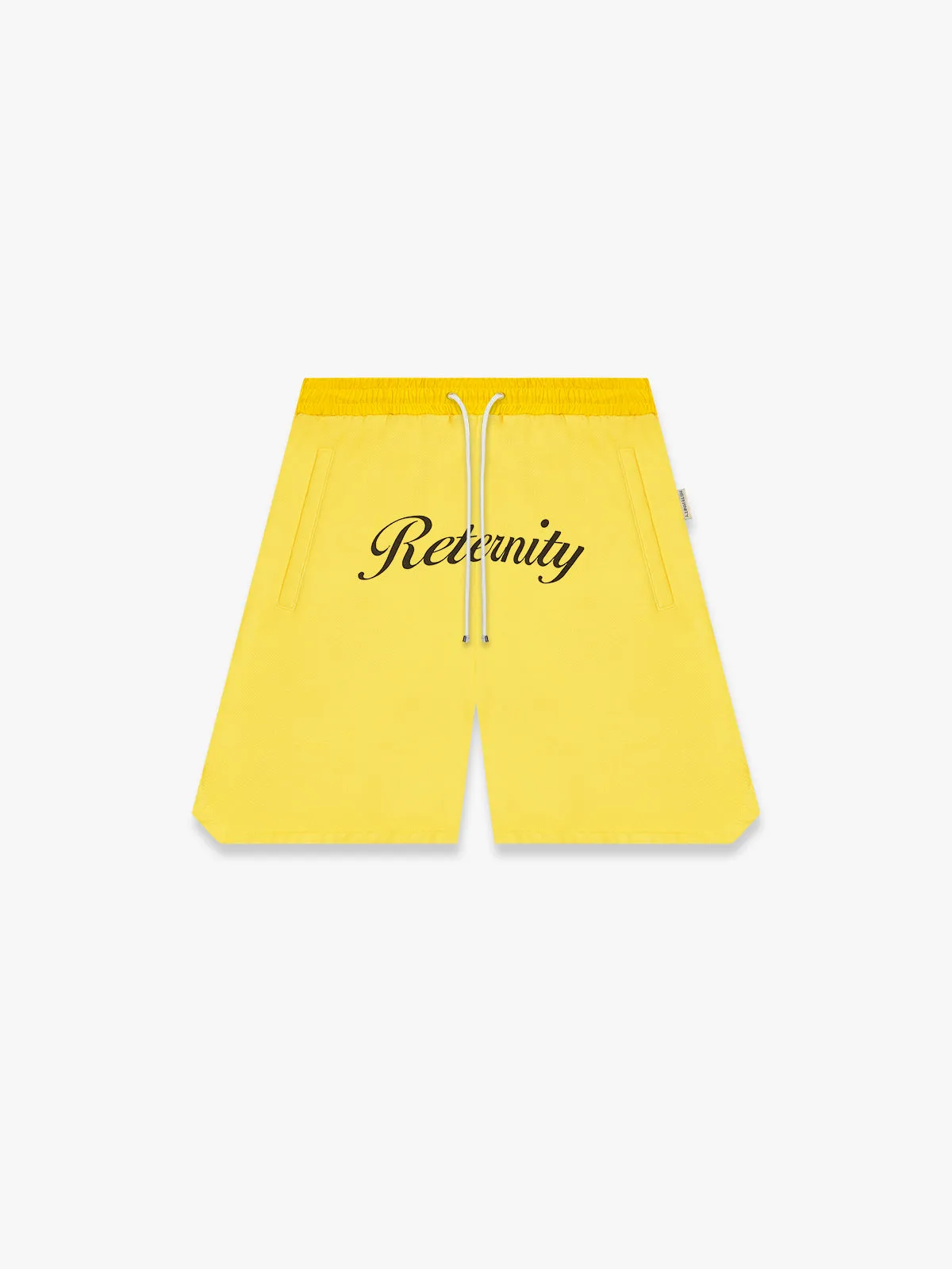 COTTON SHORTS - YELLOW