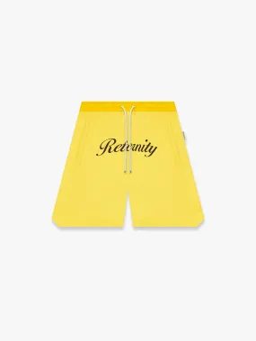 COTTON SHORTS - YELLOW