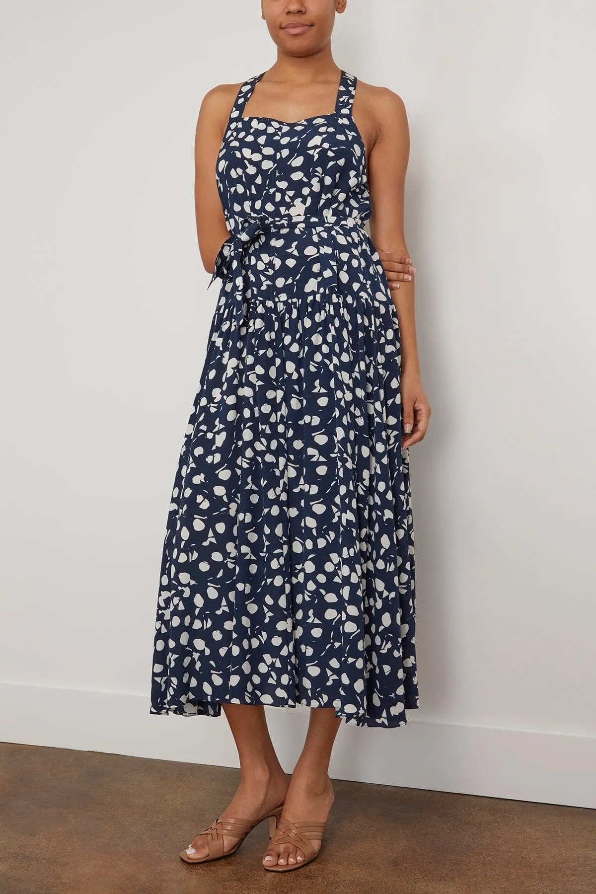 Daje Dress in Navy