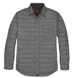 'Dakota Grizzly' Men's Lucas Quilted Jacket - Aluminum