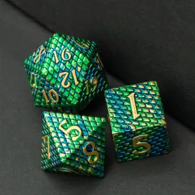 Dragon Scale Polyhedral Dice