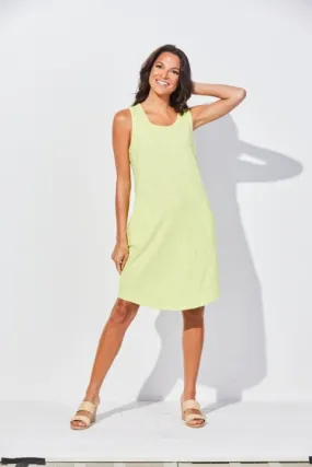 Dress - Tank - Lime