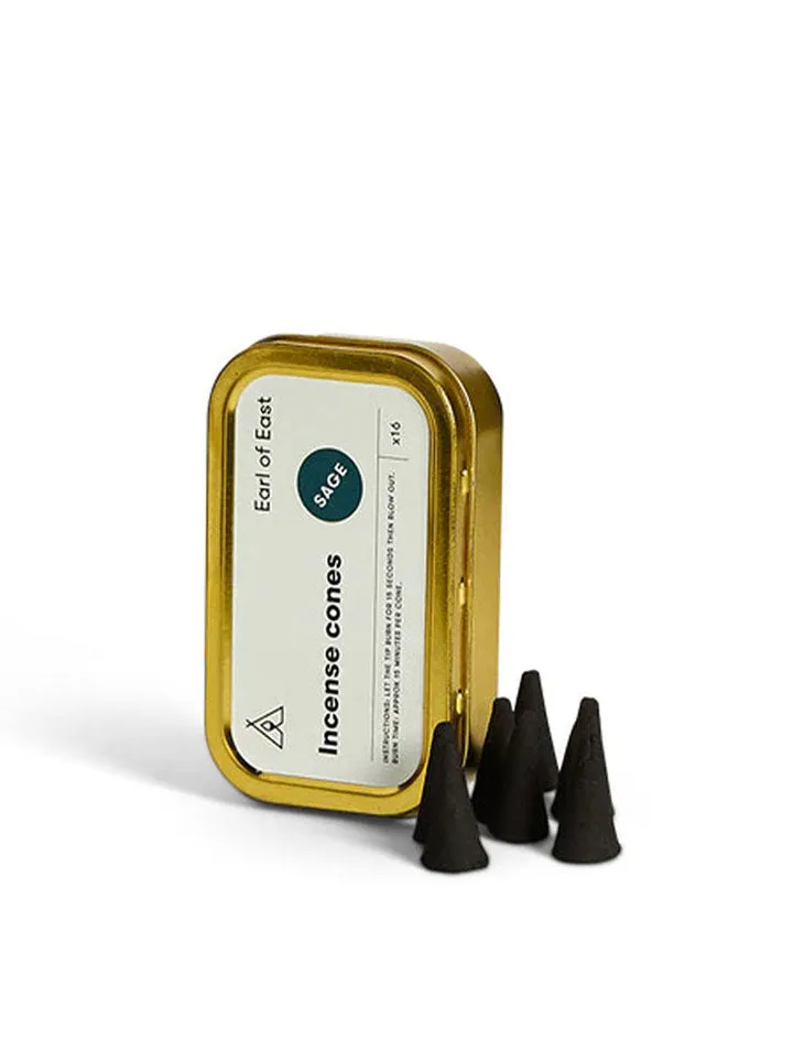 Earl of East Incense Cones Sage