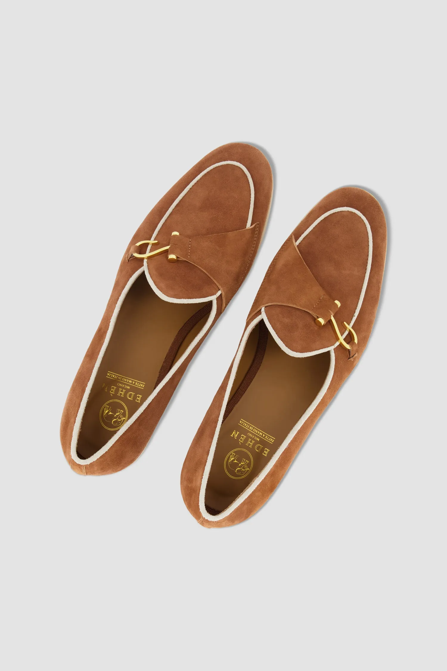 Edhen Milano Comporta Go Coco Suede Loafers