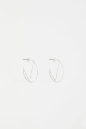 Elk The Label - Almi Hoop Earring - Silver