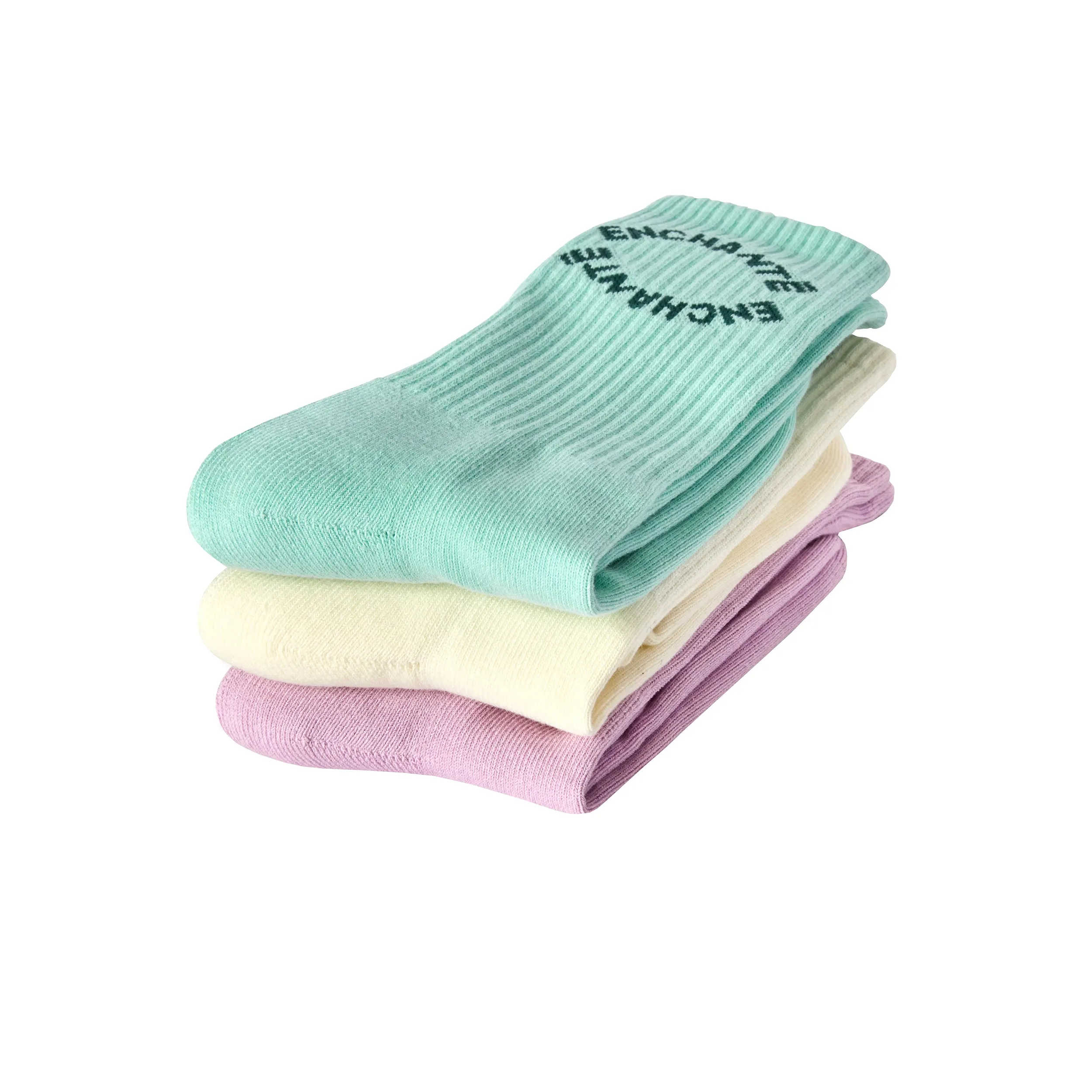 Enchanté Socks  | Light Green