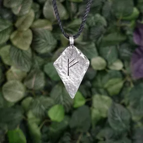 Fehu Elder Futhark Rune Necklace