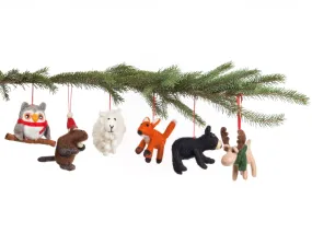 Felt Friends Ornaments