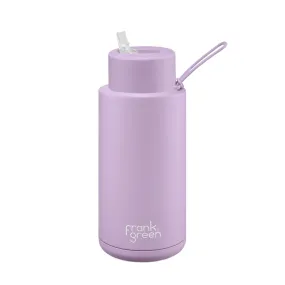 Frank Green - Reusable Straw Bottle 34oz/1L Lilac Haze