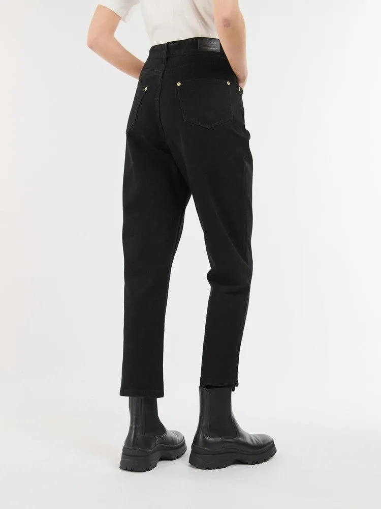 Garcia High Rise Jeans - Black