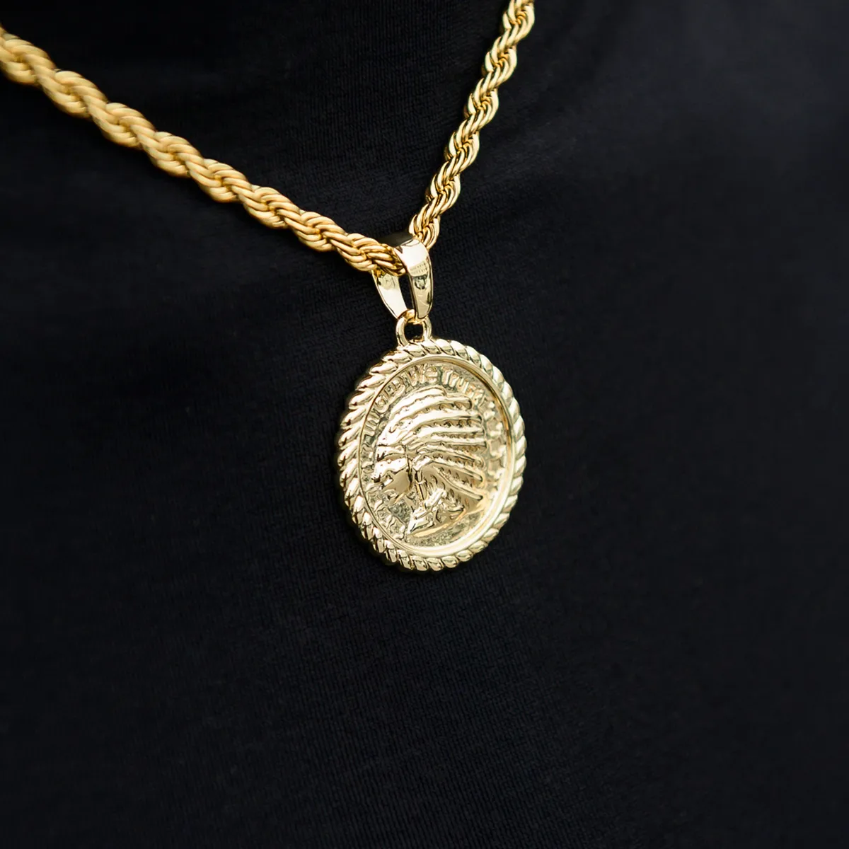 GLD Chief Coin Pendant