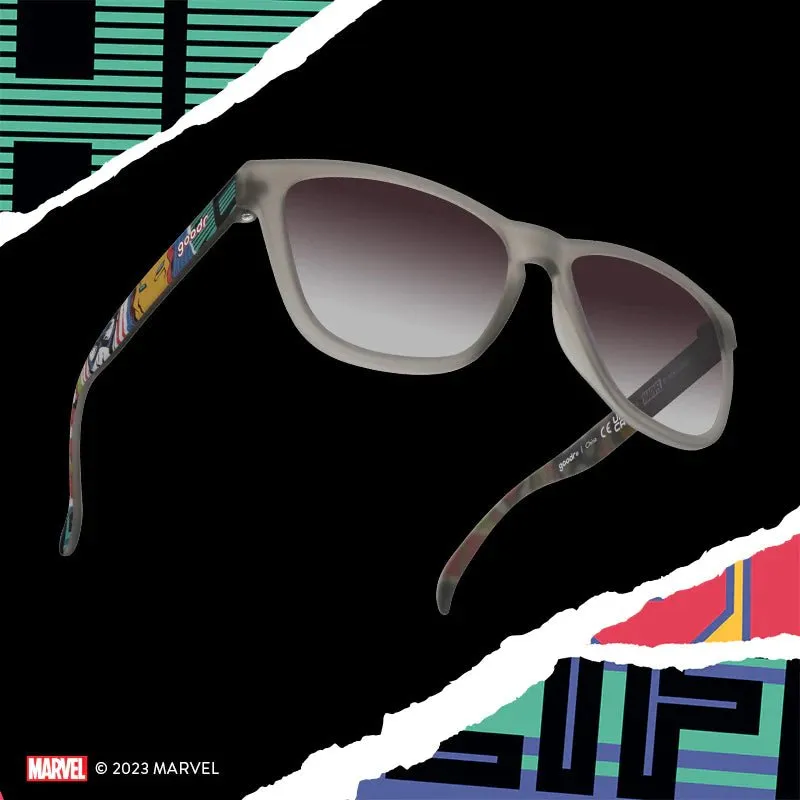 goodr OG Polarized Sunglasses MARVEL REMIX - Eat. Sleep. Save the World.