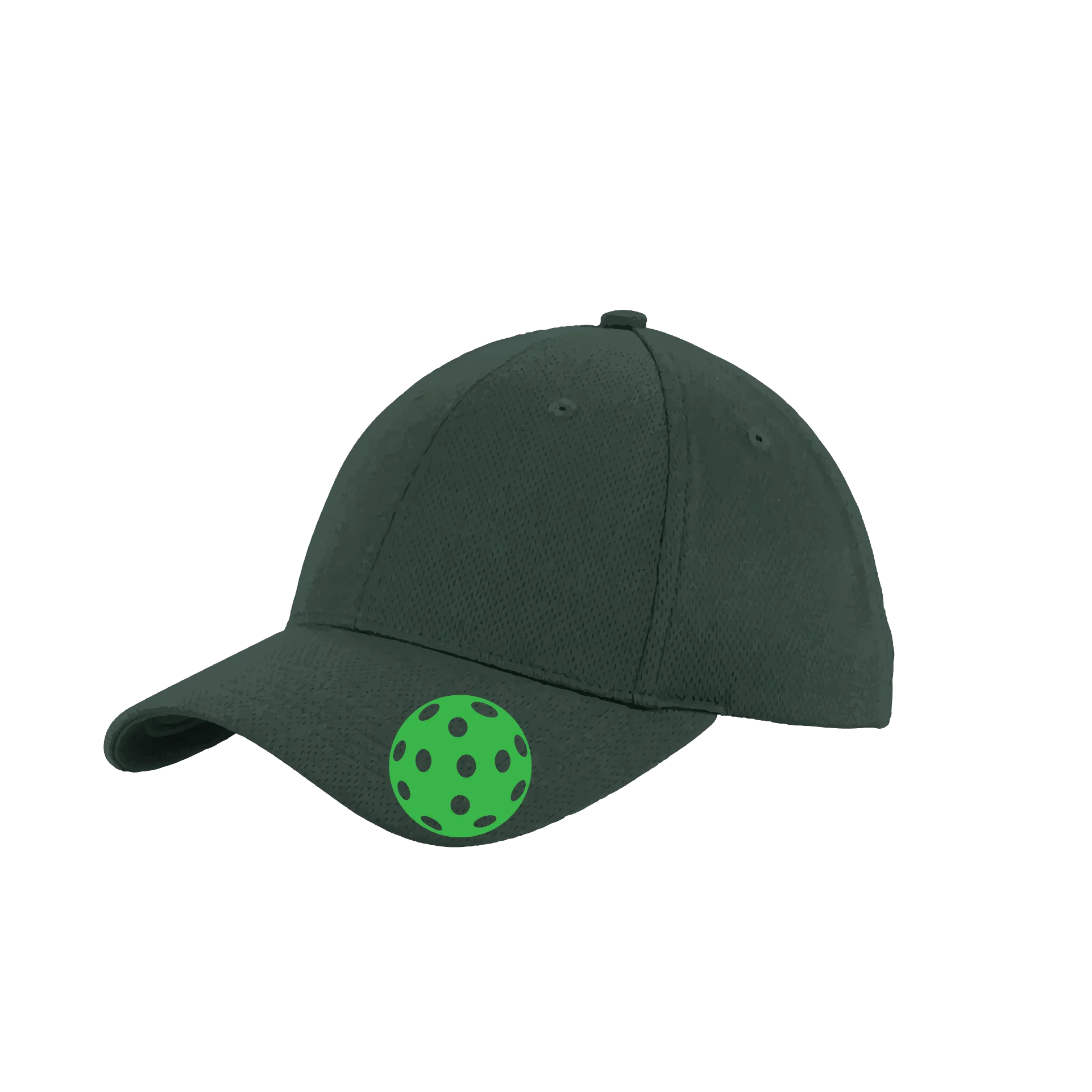 Green Pickleball (Customizable) | Pickleball Hat | Moisture-Wicking 100% Polyester