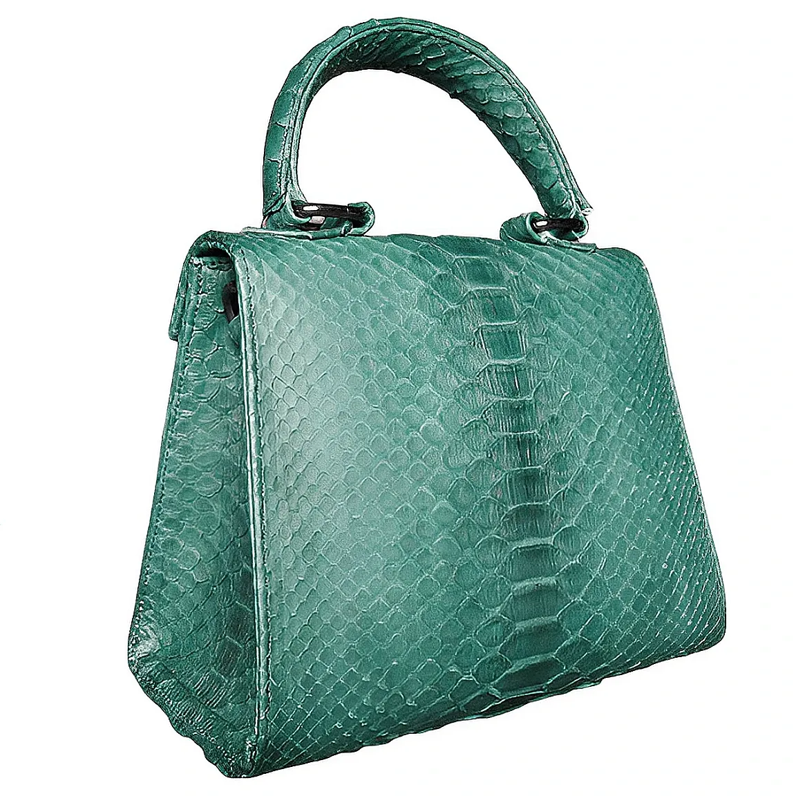 Green Top Handle Bag