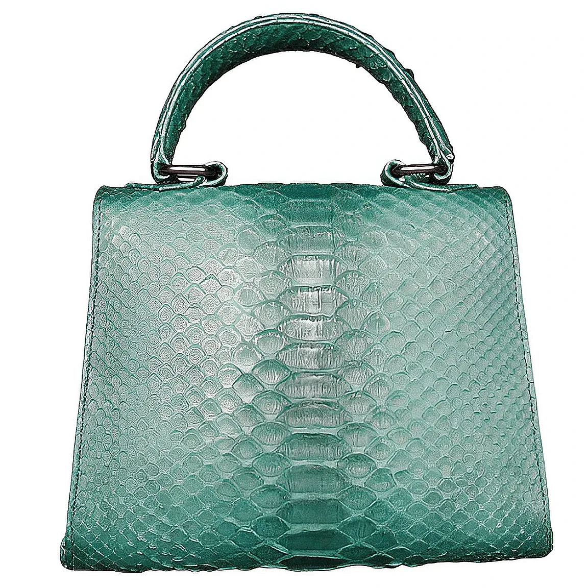 Green Top Handle Bag