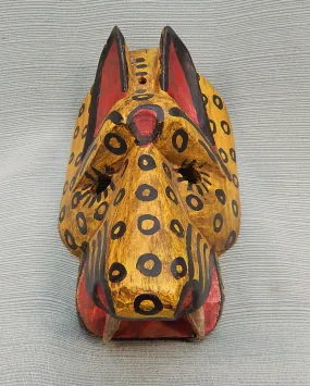 Hand Painted Jaguar Mask