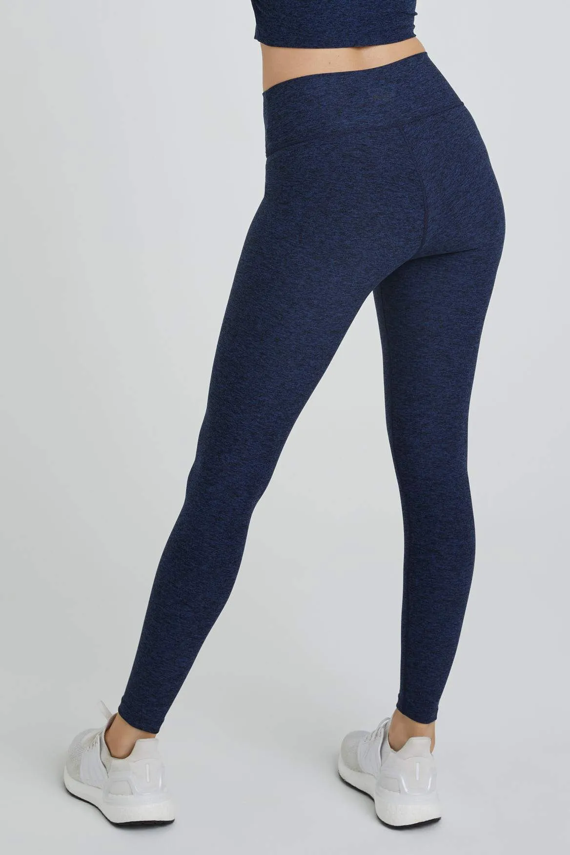 High Waist Leggings Iris Space Dye