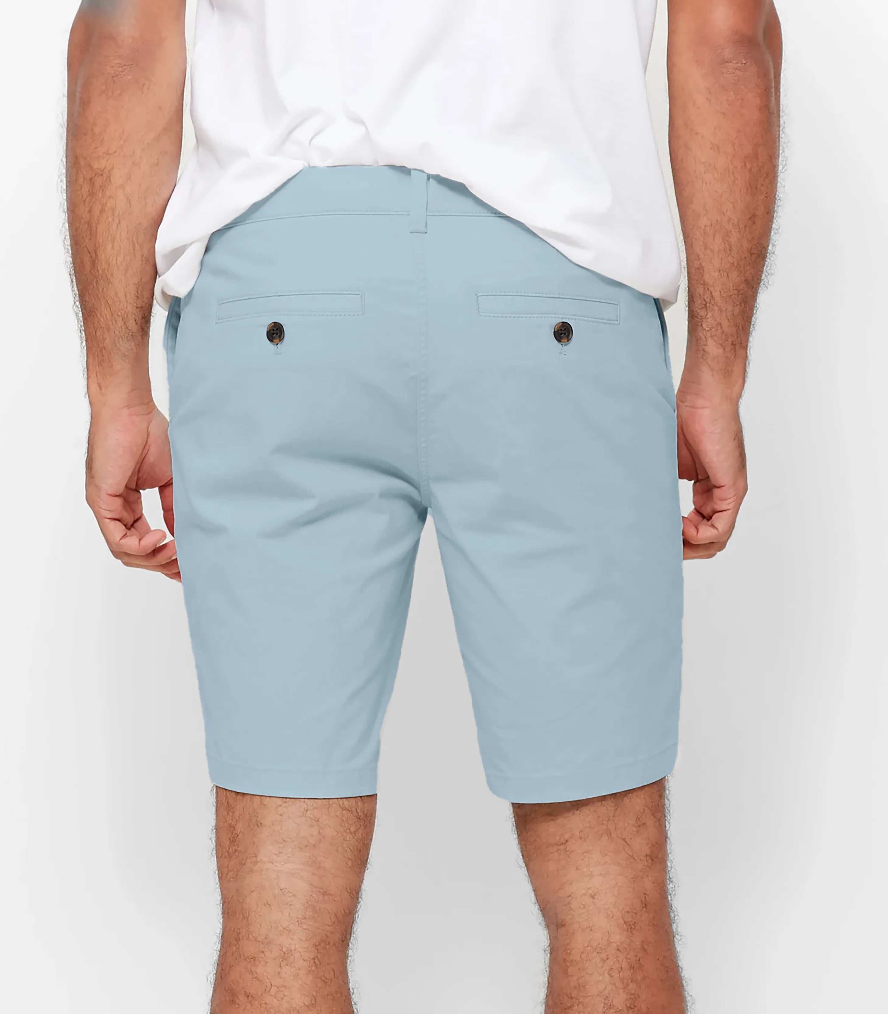 Hugo premium stretch chino short in Sky