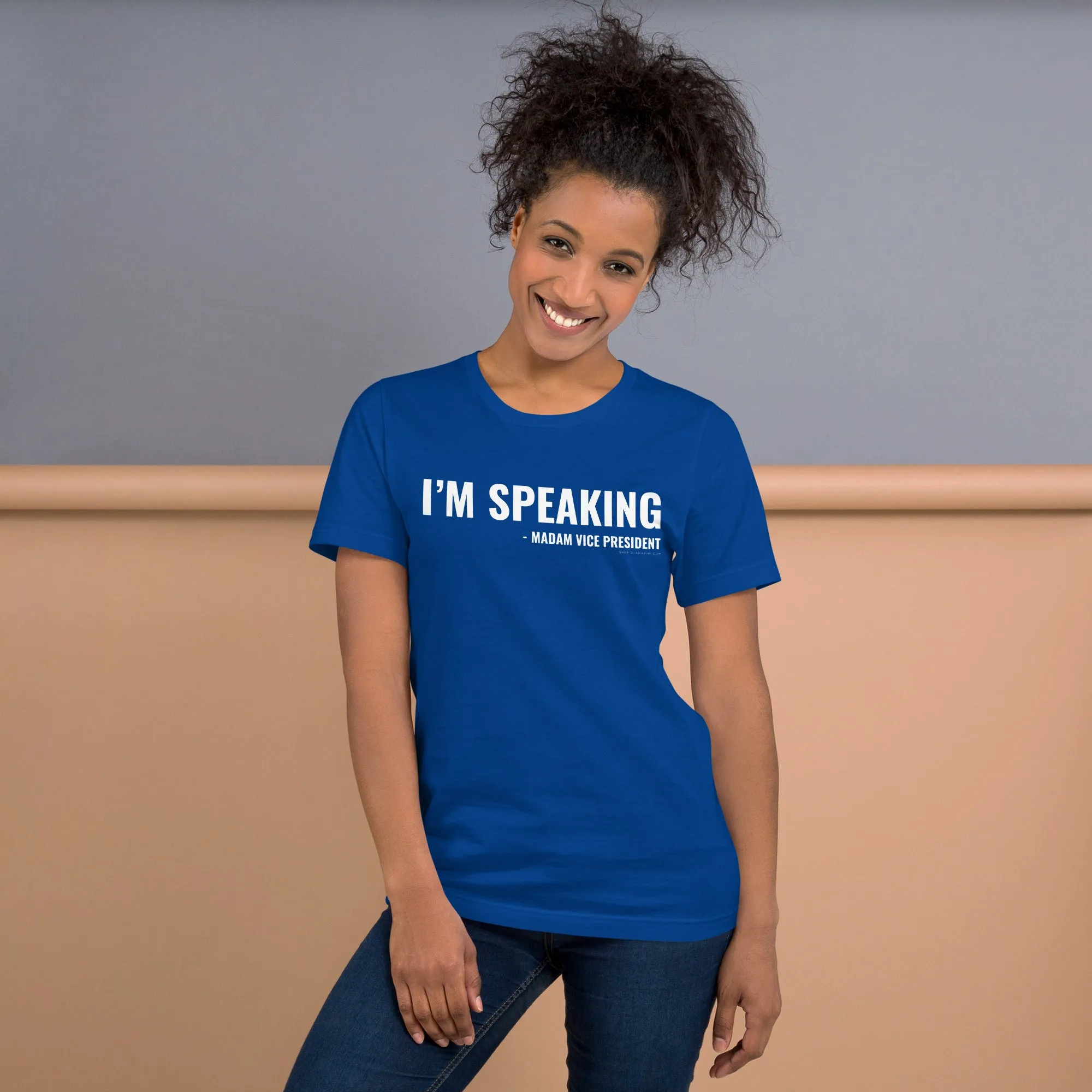 i'm speaking madam vice president unisex t-shirt